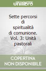 Sette percorsi di spiritualità di comunione. Vol. 3: Unità pastorali libro