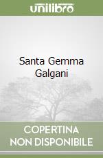 Santa Gemma Galgani libro