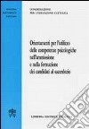 Orientamenti per l'utilizzo delle competenze psicologiche nell'ammissione e nella formazione dei candidati al sacerdozio libro