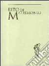 Rito del matrimonio libro