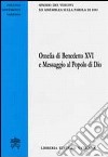 Omelia di Benedetto XVI e messaggio al popolo di Dio libro