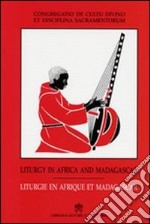 Liturgy in Africa and Madagascar libro