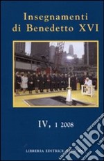 Insegnamenti di Benedetto XVI libro