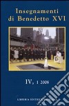 Insegnamenti di Benedetto XVI libro