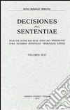 Rotae Romanae decisiones seu sententiae. Decisiones seu sententiae. Selectae inter eas quae anno 2002 prodierunt cura eiusdem Apostolici tribunalis editae. Vol. 94 libro