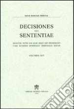 Rotae Romanae decisiones seu sententiae. Decisiones seu sententiae. Selectae inter eas quae anno 2003 prodierunt cura eiusdem Apostolici tribunalis editae. Vol. 95 libro