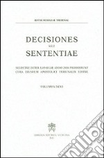 Decisiones seu sententiae. Selectae inter eas quae anno 2004 prodierunt cura eiusdem apostolici tribunalis editae. Vol. 96 libro