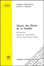 Charte des droits de la famille libro