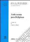 Vademecum para religiosas libro