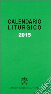 Calendario liturgico 2015 libro