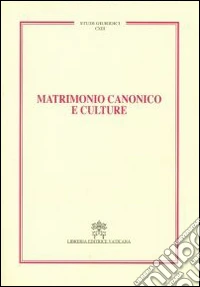 Matrimonio canonico e culture