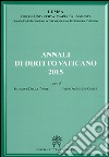 Annali di diritto vaticano (2015) libro