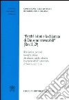 «Perché i doni e la chiamata di Dio sono irrevocabili (Rm 11,29)». Riflessioni su questioni teologiche attinenti alle relazioni cattolico-ebraiche libro