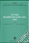 Annali di diritto vaticano (2016) libro