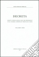 Decreta. Selecta inter ae quae anno 2008 prodierunt cura eiusdem apostolici tribunalis edita. Vol. 26 libro