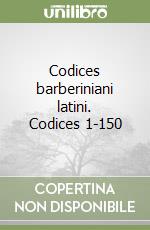 Codices barberiniani latini. Codices 1-150 libro