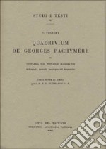 Quadrivium de Georges Pachymère