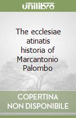 The ecclesiae atinatis historia of Marcantonio Palombo libro