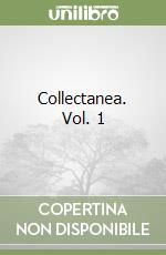 Collectanea. Vol. 1 libro