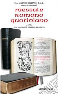 Messale romano quotidiano libro