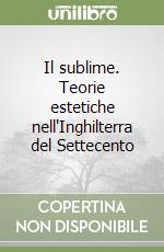 Il sublime. Teorie estetiche nell'Inghilterra del Settecento libro