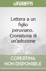 Lettera a un figlio peruviano. Cronistoria di un'adozione