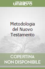Metodologia del Nuovo Testamento libro
