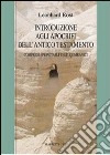 Introduzione agli apocrifi dell'Antico Testamento libro