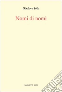 Nomi di nomi libro