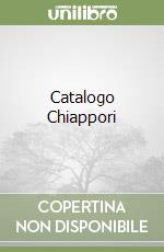 Catalogo Chiappori libro