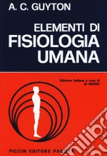 Elementi di fisiologia umana libro