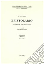 Epistolario. Vol. 5: 1876-1877 libro