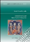 Doubt of law. Juridical and moral consequences libro