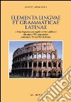 Elementa linguae et grammatica latinae libro