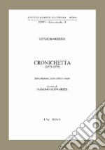 Cronichetta (1875-1879) libro