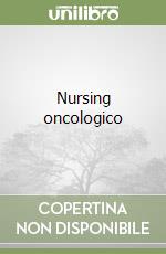 Nursing oncologico