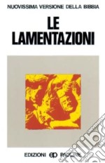 Le lamentazioni libro