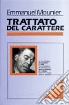 Trattato del carattere libro