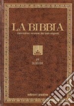 La Bibbia. Vol. 4: Sussidi libro