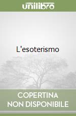 L'esoterismo libro