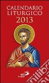 Calendario liturgico 2013 libro