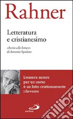 Letteratura e cristianesimo libro