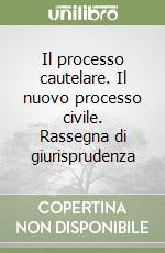 Il processo cautelare. Il nuovo processo civile. Rassegna di giurisprudenza libro