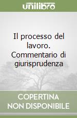 Il processo del lavoro. Commentario di giurisprudenza libro