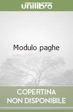 Modulo paghe libro