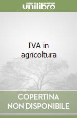 IVA in agricoltura