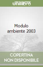 Modulo ambiente 2003