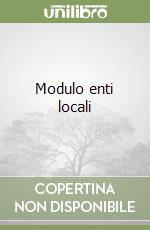 Modulo enti locali