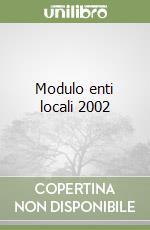 Modulo enti locali 2002