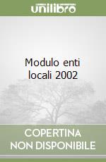 Modulo enti locali 2002 libro